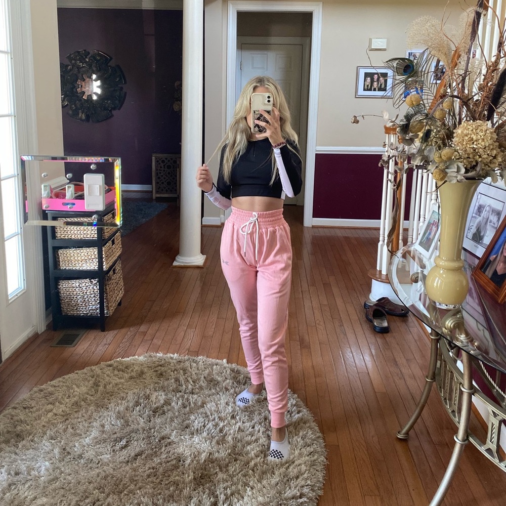 Swedish Fall Pink Joggers